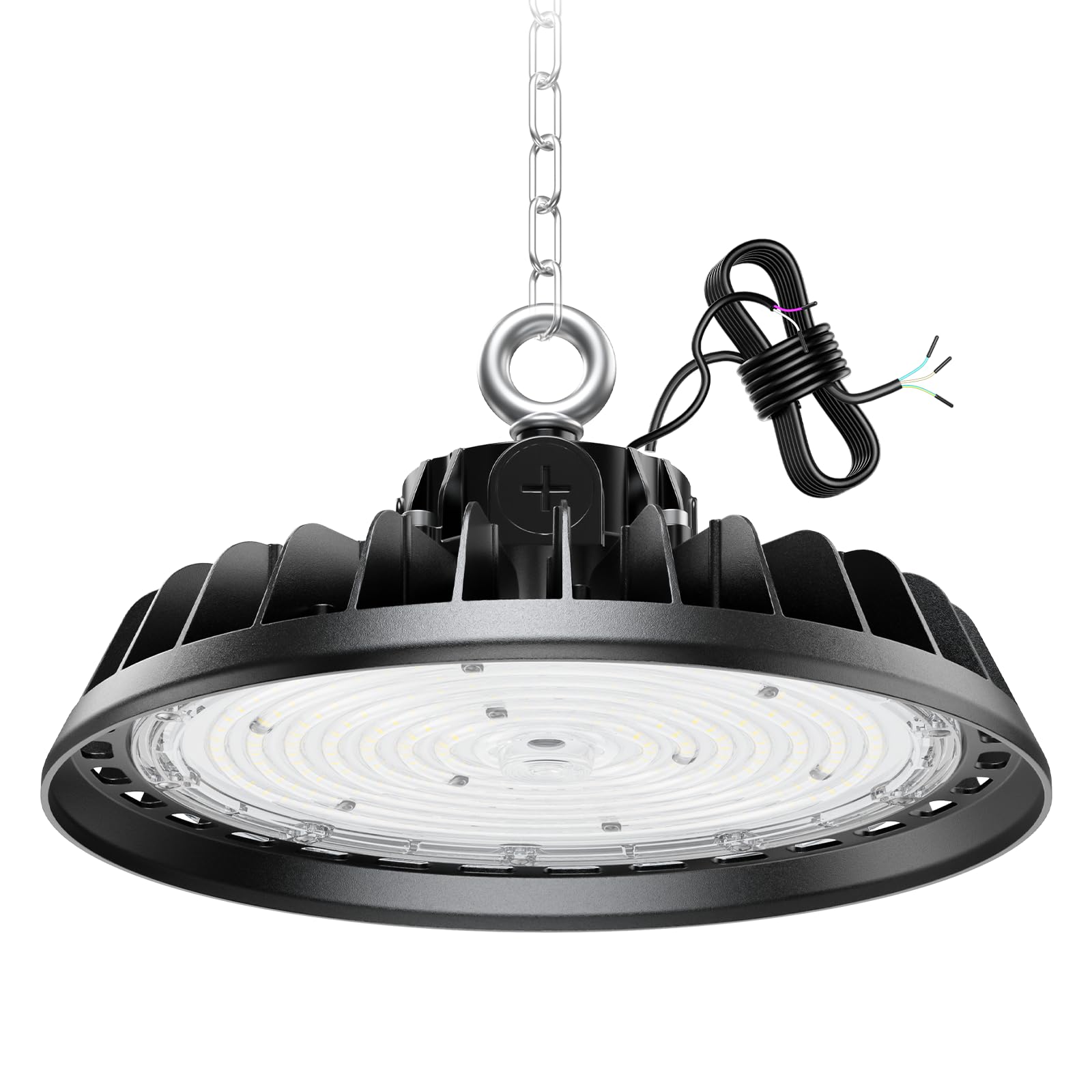 RUISUN UFO LED 240W Hallenstrahler Werkstattlampe Superhelle Werkstatt Deckenleuchte Dimmbare High Bay Light 40800LM LED Hallenstrahle Treiber 4000K IP65 Industriestrahler 120° für Fabriken, Lager