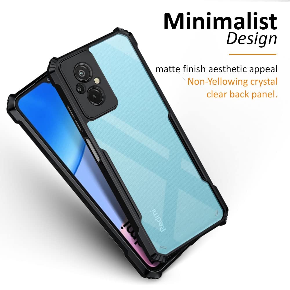 Redmi 11 Prime Case - Shockproof & Clear -6
