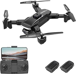 Drone RC com câmera 4K câmera dupla RC Quadcopter com função para evitar obstáculos fluxo óptico localização controle de gestos 2 bateria CAIJI
