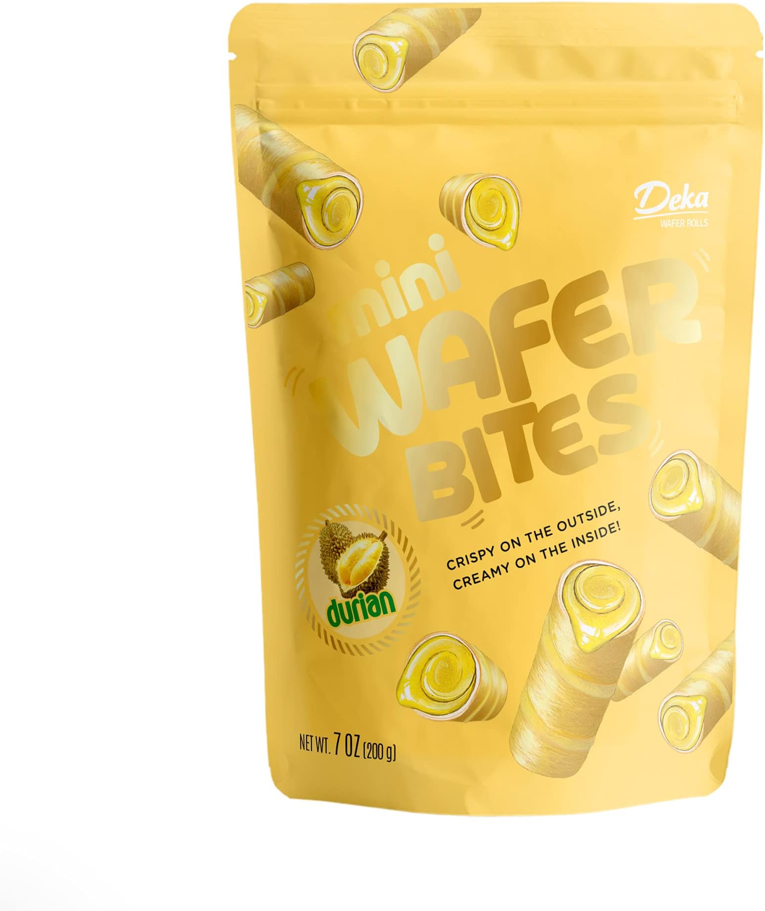 Deka Mini Wafer Bites (Durian, 3 x 7oz)