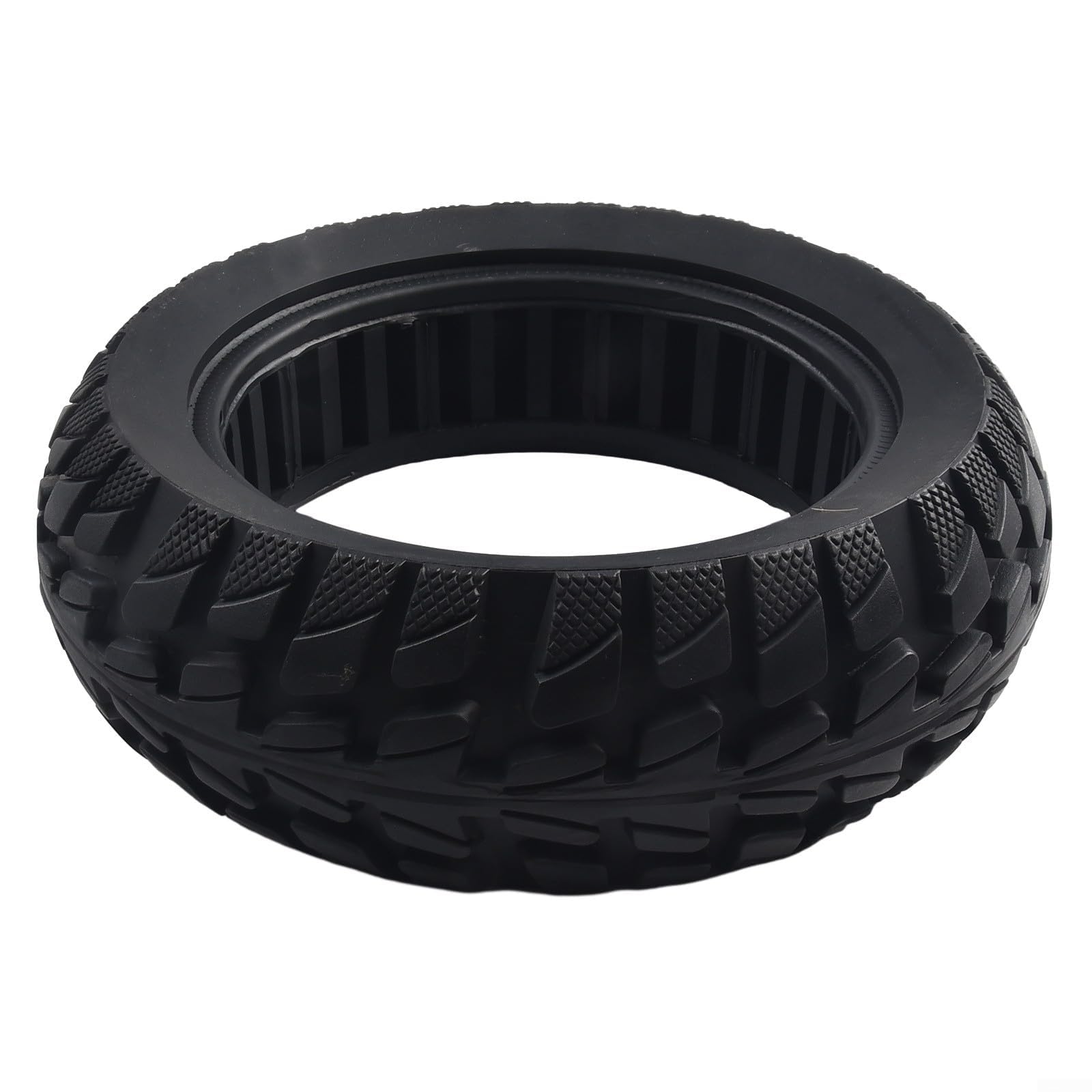 Neumático de Scooter de 10 Pulgadas, neumático de Caucho Macizo, 10 x 2,70-6,5, neumático Macizo, 70/65-6,5, neumático sólido para Scooter eléctrico, Ruedas de Repuesto Super-Grip para Scooter eléct