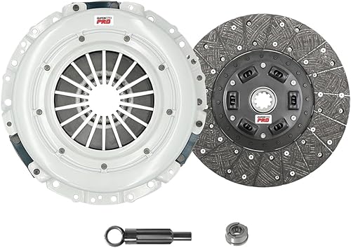 ClutchMax PRO - Kit de embrague OEM resistente compatible con Ford Mustang GT 2005, 2006, 2007, 2008, 2009, 2010 Bullitt 4.6L V8 (CP07187HD-CK)