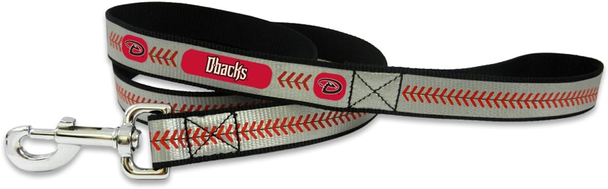 MLB Arizona Diamondbacks Baseball Pet Leash, Reflective, Large
