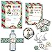 Deluxe Frida Kahlo Birthday Party Bundle Includes 20 each of Invitations & Thank You Cards with Envelopes + 2 Different Sizes of Stickers, Mini Candy Bar Wrappers, & Water Bottle Labels!