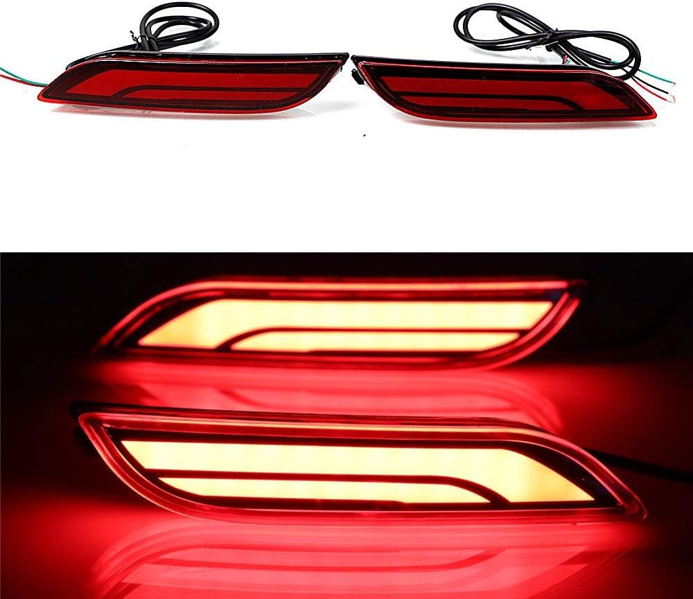 LED Light Guide Brake Lights Night Driving Lights for Toyota Camry 2018+, Safety Warning Light