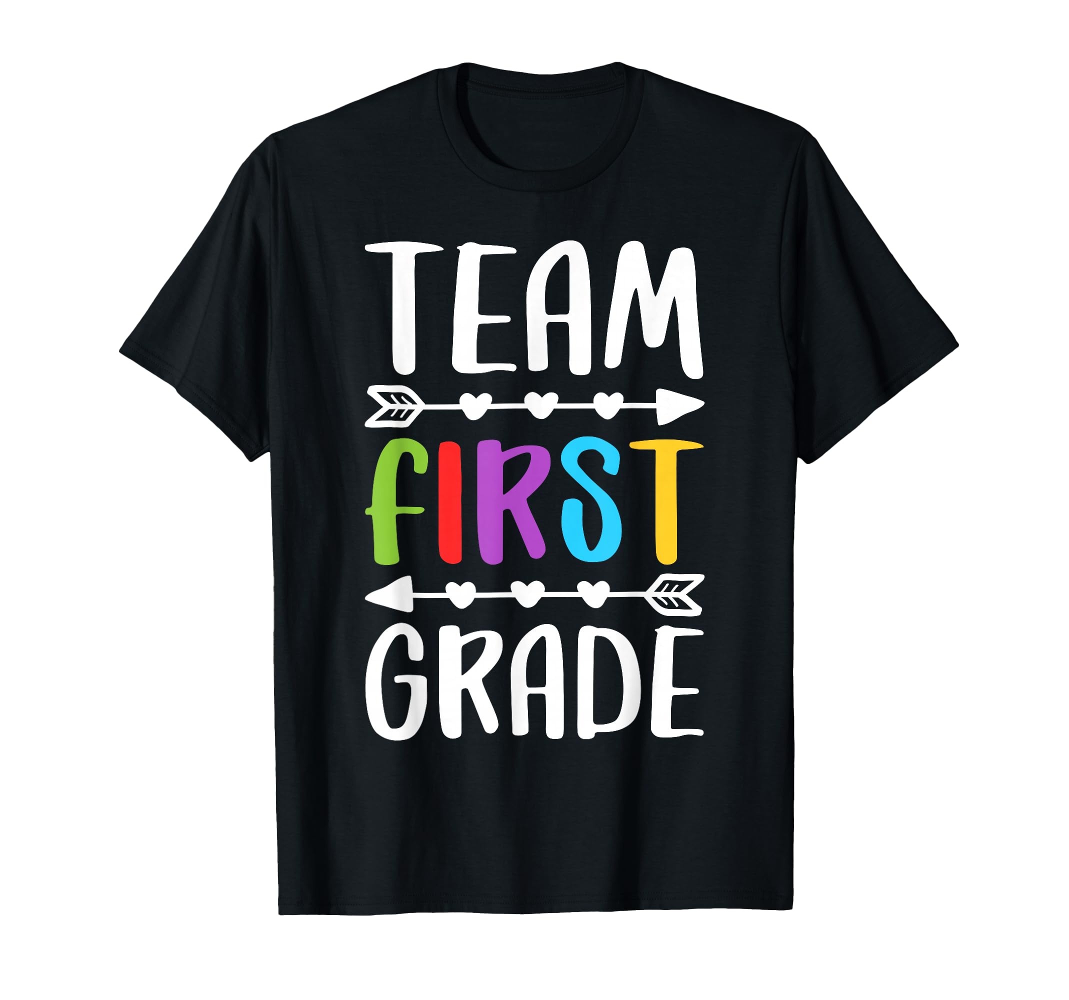 Team First Grade Shirt 1st Grade Boy Girl Student Teacher T-Shirt