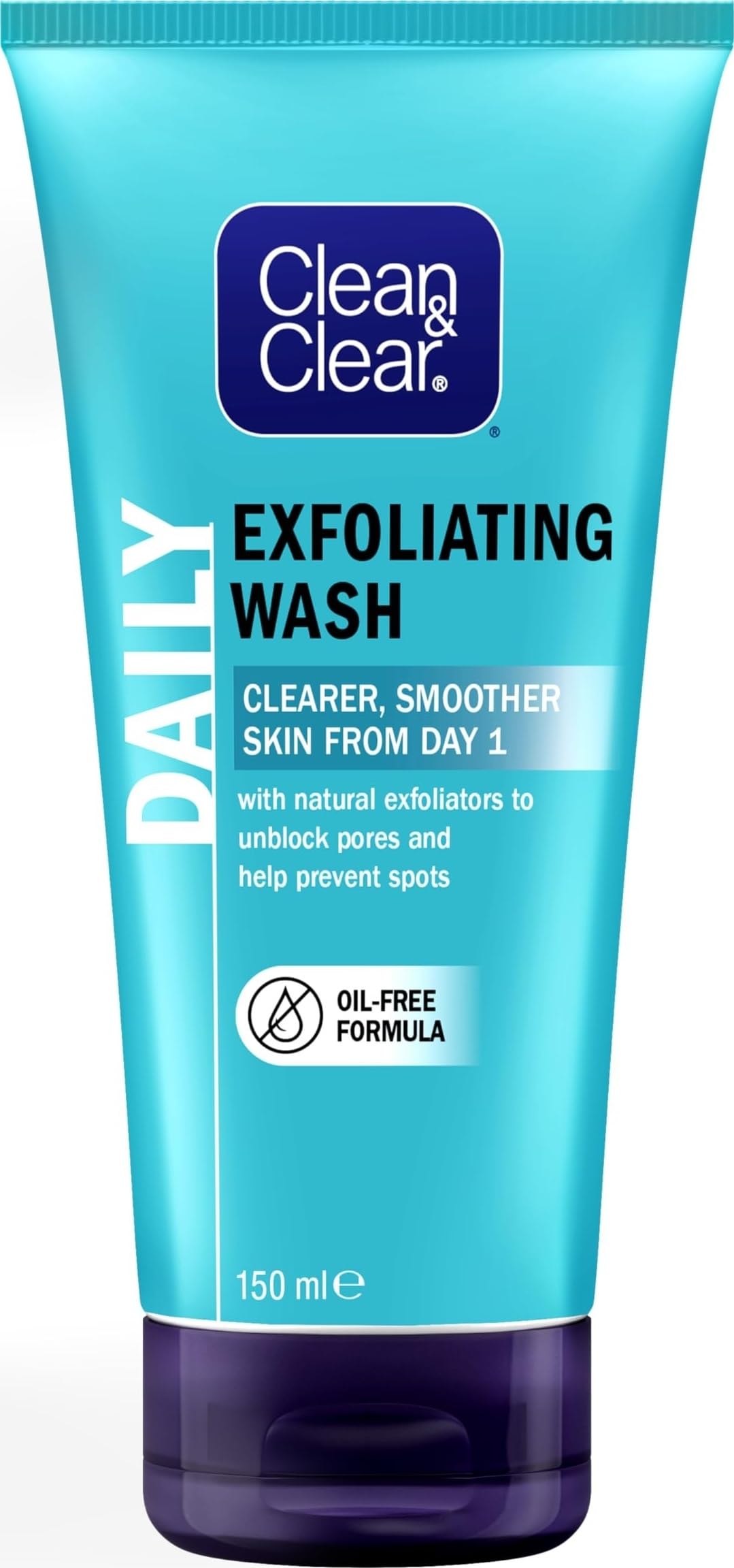 Clean and Clear Exfoliating Daily Wash, 150ml