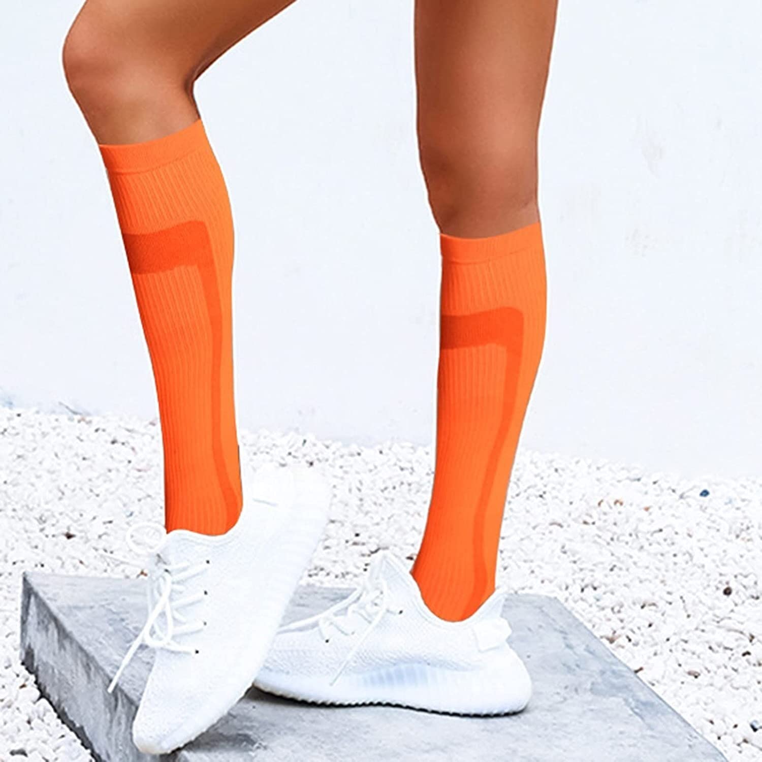 Skarpetki Oddychające Śmieszne Skarpetki Kolarstwo Bieganie Outdoor Wysokie Skarpety Moda Casual Wygodne Sportowe Unisex Antypoślizgowe