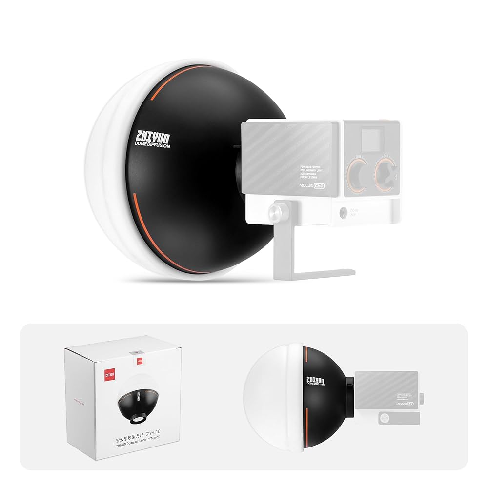 DJI - SZKⅡ Amazon.com : ZHIYUN Mini Dome Diffusion Softbox ZY Mount