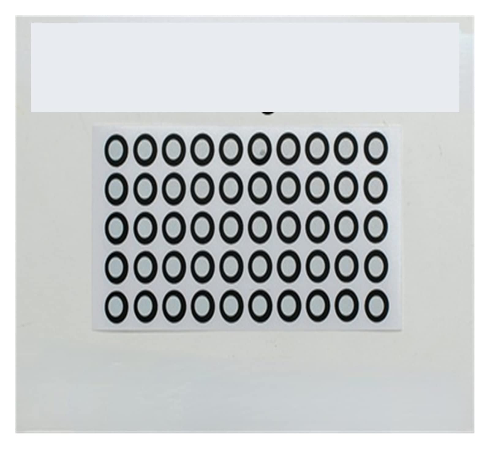 Punktmarker, Handgehaltener 3D-Scanner Magnetischer 3D-Markierungspunkt Klebepunkt-Reflektor-Markierungspunkt(12mm x19mm viscosity)