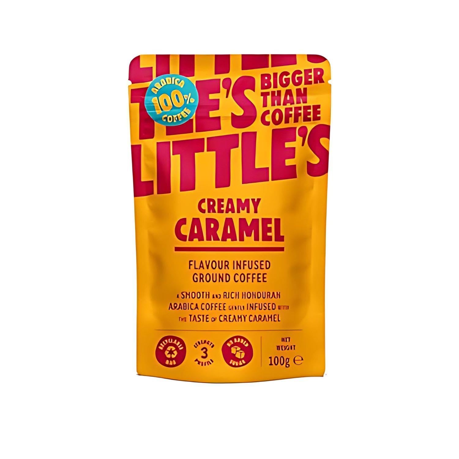 Little'sCreamy Caramel Flavour Infused Ground Coffee 100g