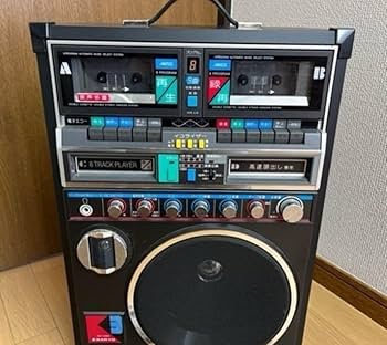 カラオケ機器　8トラテープ付 Amazon.co.jp: 8トラ&カセット付き カラオケ機 PAT-K3DX