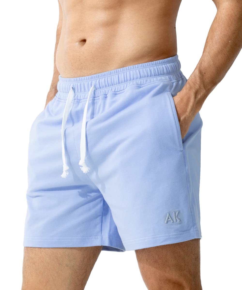 Casey Kevin Pantalon Corto Hombre Algodón Cremallera Bolsillos Deporte Gimnasio Pantalón Running Calzonas Fútbol Baloncesto Verano Shorts Tenis Deportivo Gym Cortas Regalo