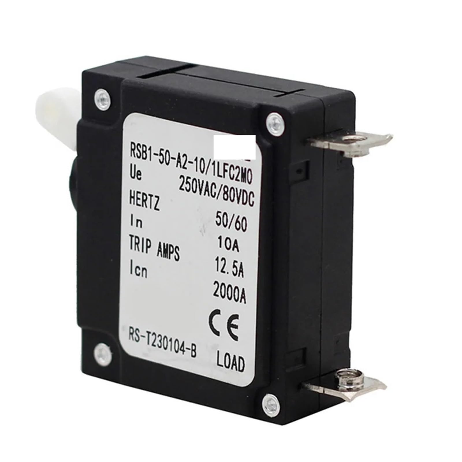 1 sztuka hydrauliczny wyłącznik elektromagnetyczny do zasilaczy UPS, przemysłowych systemów sterowania