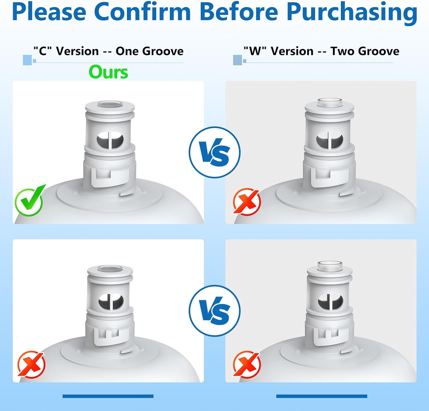 BG-12000C-A3 Compatible with Body Glove BG12000C BG-12000 BG12000 （2 PACK）
