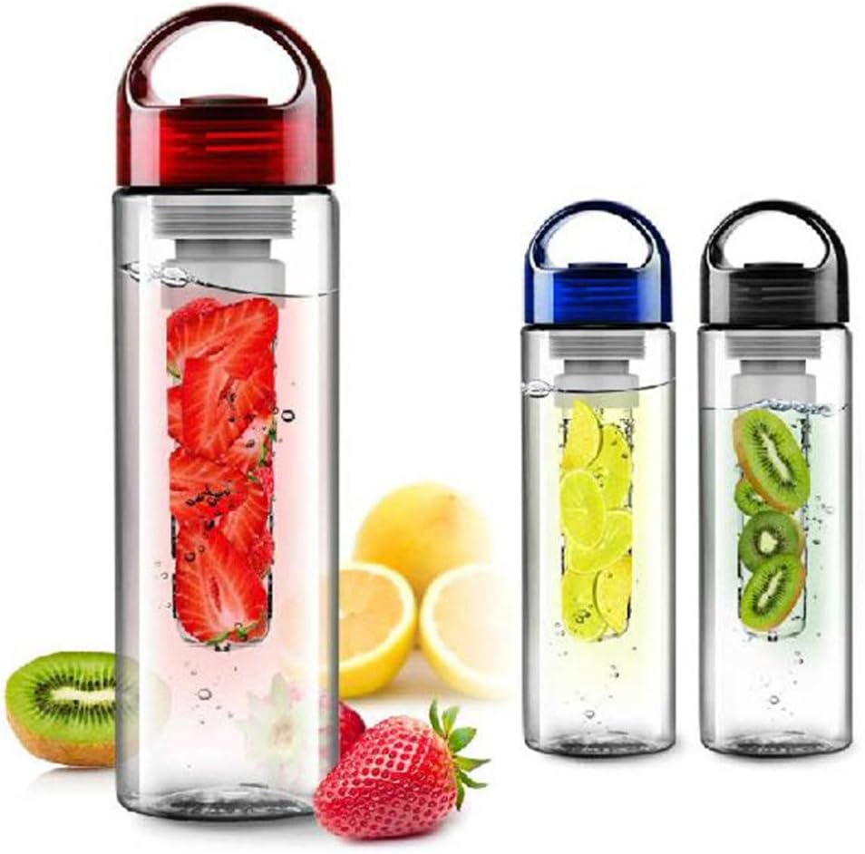 HONEY RETAILS HNYR/INFUSER Plastic Fruit Infuser Bottle/detox Water Bottle, 670ml, Set of 1, Multicolour