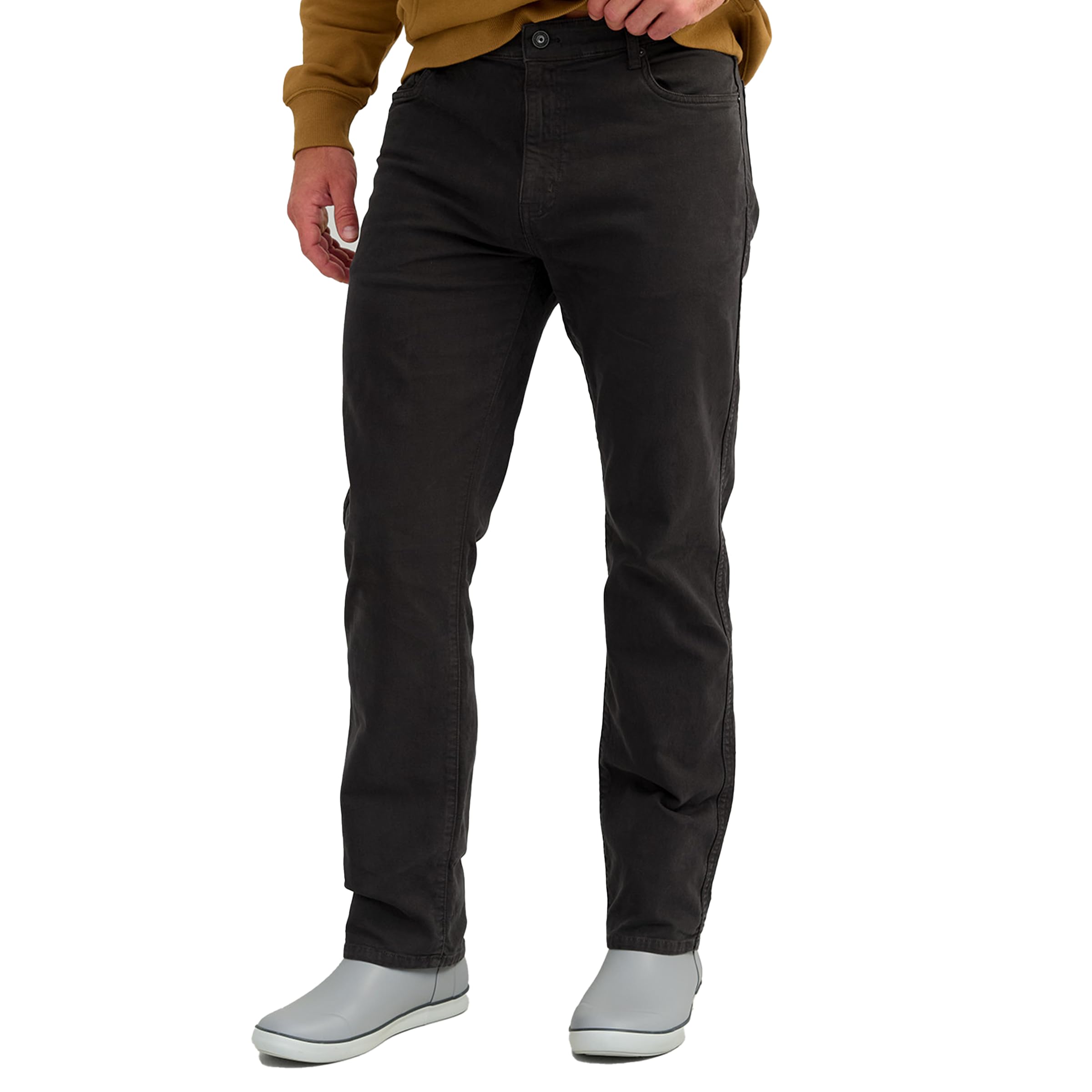 HUK Men's Standard Rivercamp, Performance Fishing Pants, Volcanic Ash