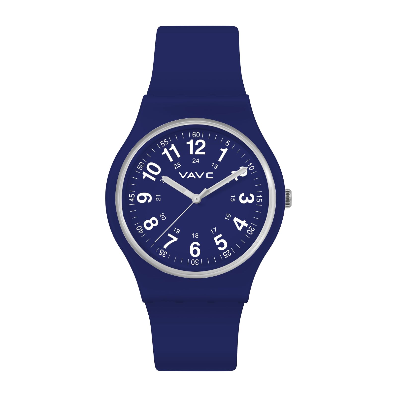 VAVC Waterproof Nurse Watch for Medical Students,Doctors,Women,Men with Military Time,Second Hand and 24 Hour,Easy to Read Dial,Comfortable Breathable Silicone Watch Band., Blue (B0CF8BKSH9) Amazon Price History, Amazon Price Tracker
