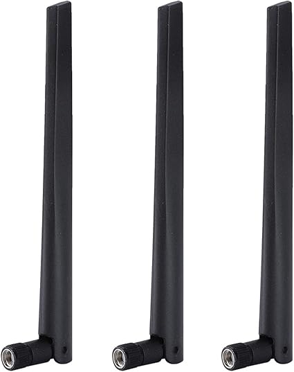 Eatbuy Antenna SMA 3PCS Antenna SMA Nera Router WiFi Antenna Guadagno Guadagno Antenna Rimovibile Wireless per Router Wireless e schede di Rete Wireless dellinterfaccia SMA Eatbuy Antenna SMA 3PCS Antenna SMA Nera Router WiFi Antenna Guadagno Guadagno Antenna Rimovibile Wireless per Router Wireless e schede di Rete Wireless dellinterfaccia SMA