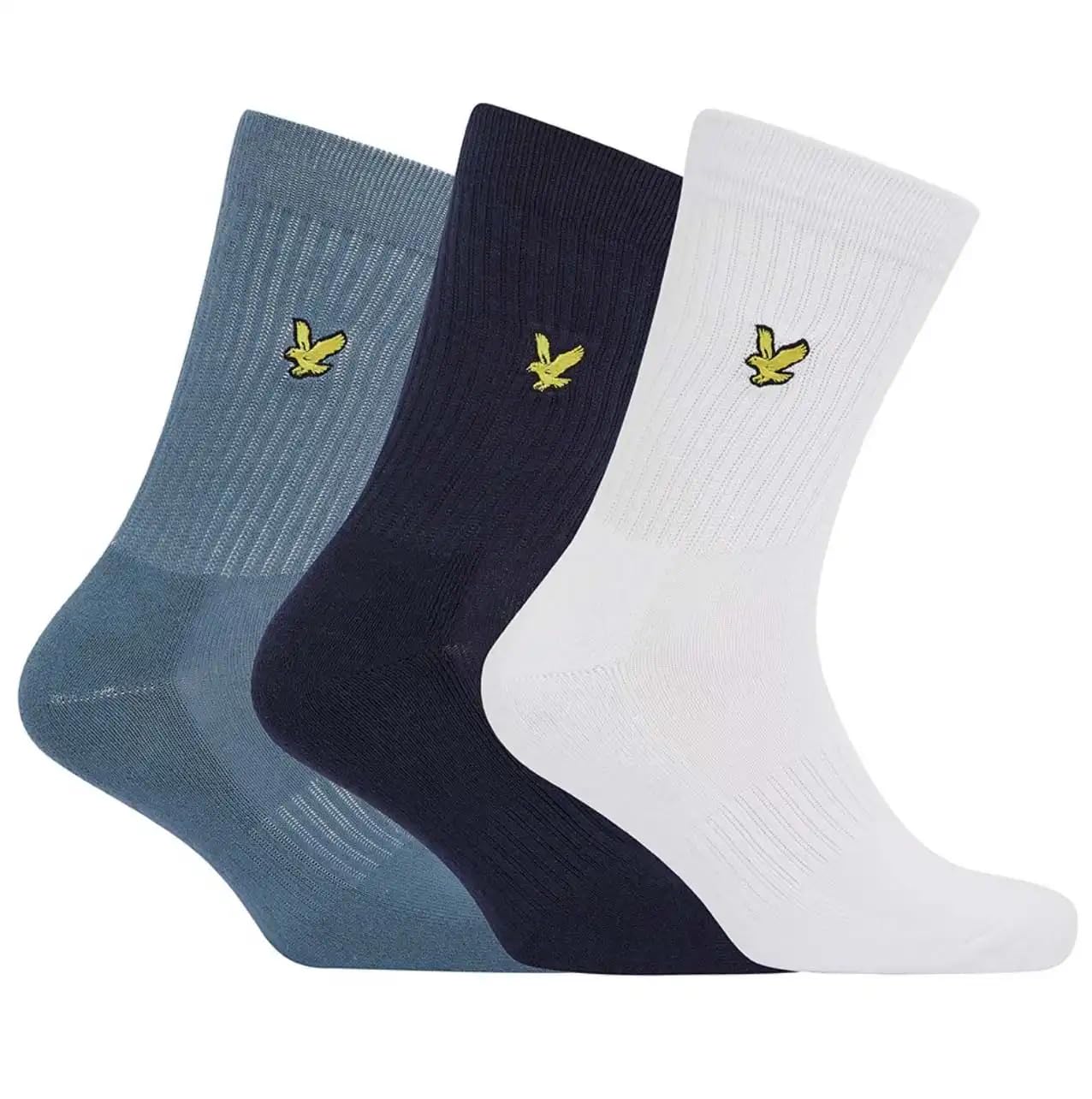 Lyle & ScottLyle and Scott Men Sports Socks 3 Pack - Cotton