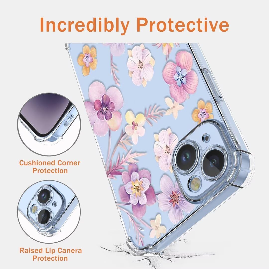 Unov Custodia compatibile con Pixel 8a Custodia trasparente