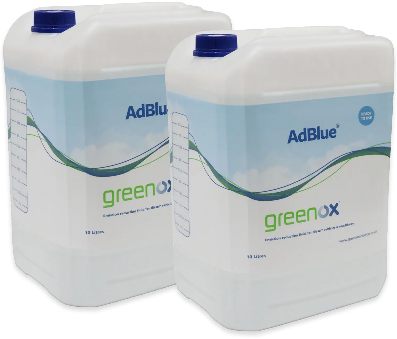Greenox AdBlue AD910 Solution, 2 x 10 Litre, 20L Litres in total