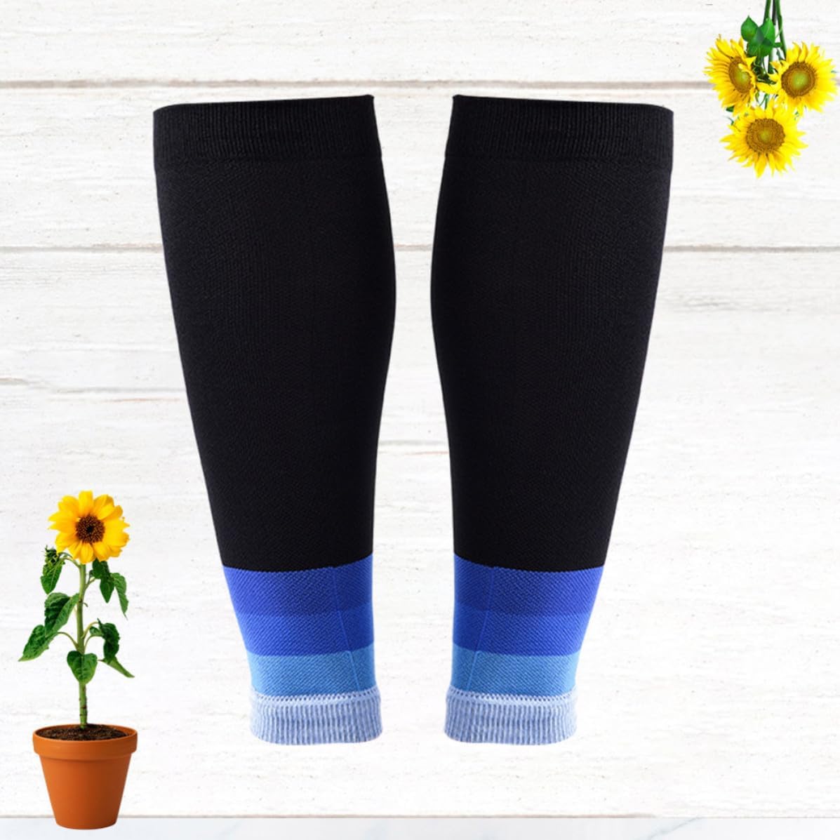 OSALADI Elastic Calf Compression Sleeve Cycling Leg Support for Running