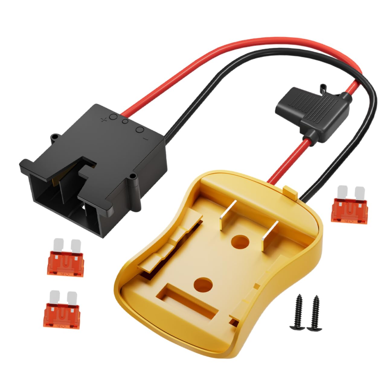 iplusmile 5 Pezzi Adattatore Alimentazione per Batterie Versatile per Strumenti Elettrici e Giocattoli Facile Installazione e Alta Affidabilità per Progetti da Te