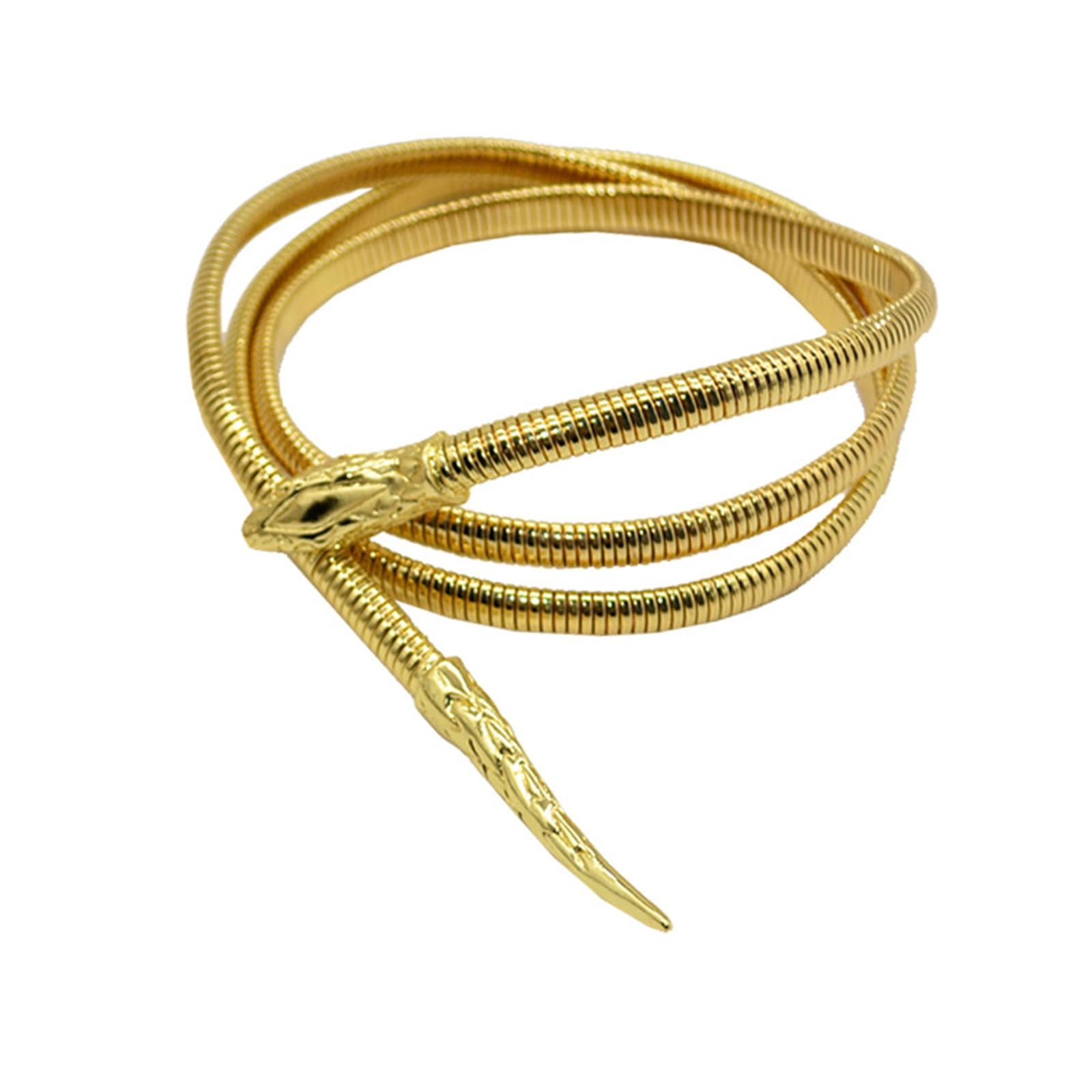 XuQiZZpp Multifuntional Belt Stylish Waistband Elegant Waist Belt Snake Waistband Waist Belt Stylish Jewelry for Fashion Lover