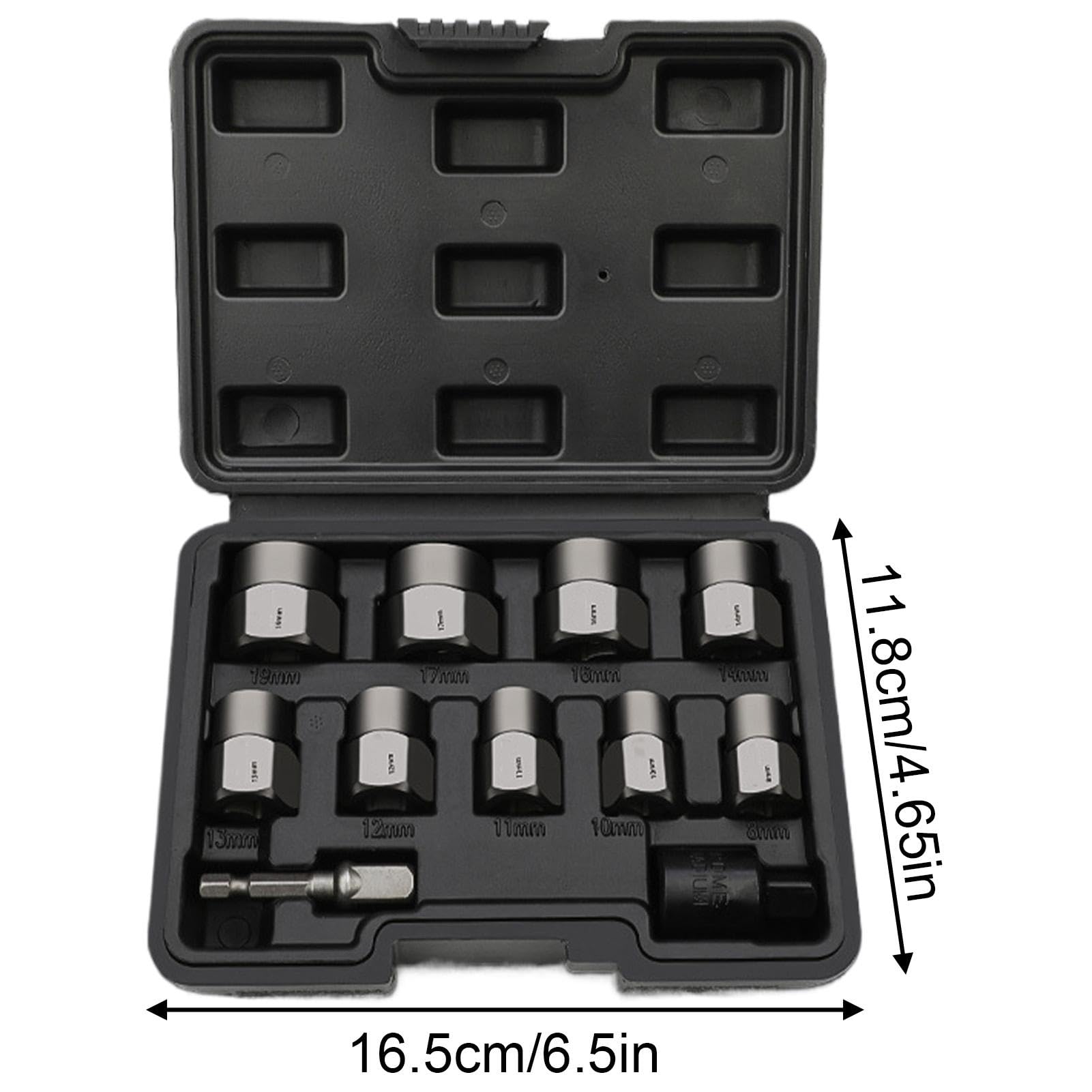Kit extractor de pernos rotos, brocas manuales para taladro, extractor de pernos y tuercas rotas a prueba de óxido, juego de brocas para extractor de pernos de tubo roscado, tuercas y espárragos, VT