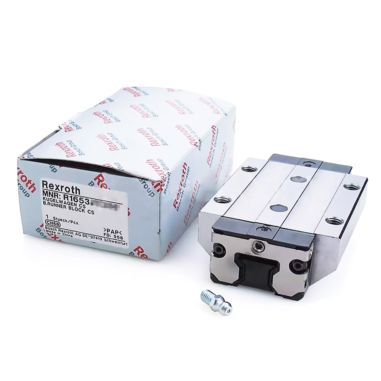 Rexroth bloc linéaire guide linéaire coulissant rouleau coulissant roulement linéaire R165329420 R165329320 R165321420 R165321320 R165321220 R165322320 R165322220 R165322420 (1, R165321420)