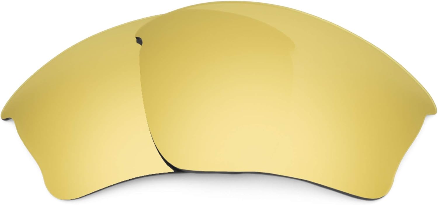 Revant Replacement Lenses for Oakley Half Jacket XLJ Sunglasses - Non-Polarized Mirrored Flare Gold