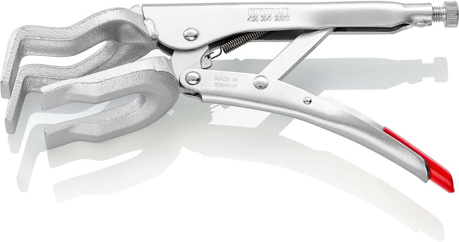 KNIPEX Pinza a morsetto per saldatori zincata 280 mm, 42 24 280