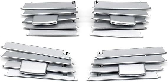 車用センターベント 用 E クラス W212 2009-2012 E250 E300 E350 フロントダッシュエアコン AC ベント出口グリルスライダーノブ修理キットCentral-Left