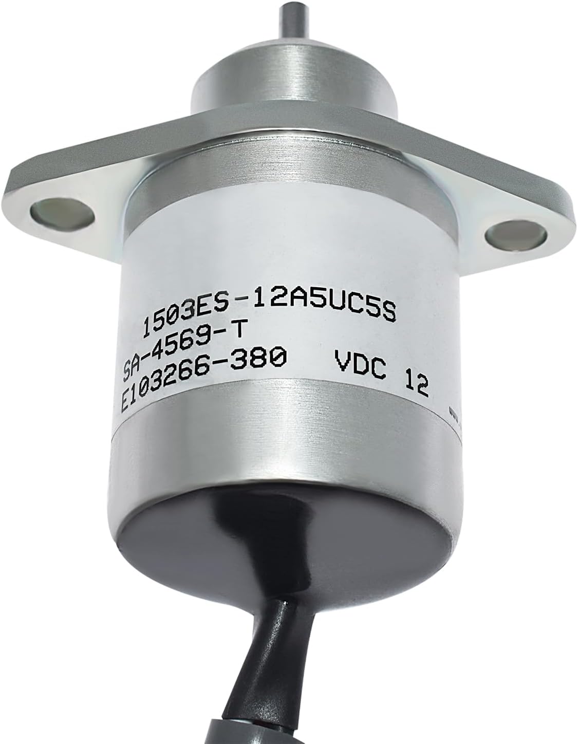‎Embellu 1503ES-12A5UC5S SA-4569-T Fuel Shut Off Solenoid Valve Compatible with John Deere Kubota D905 D1105
