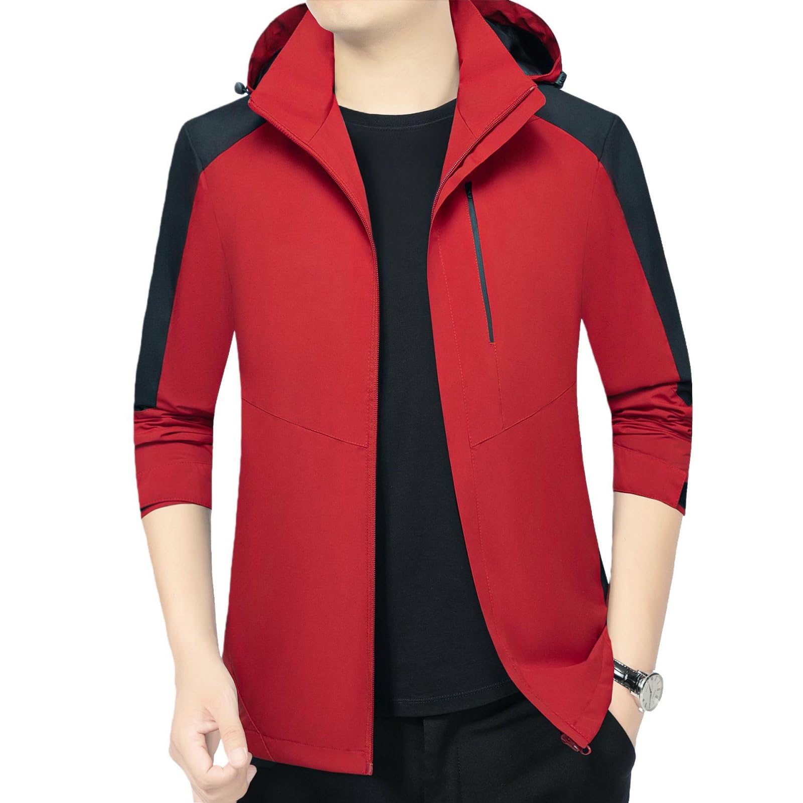 Veste décontractée homme printemps veste de mi-saison simple - 8