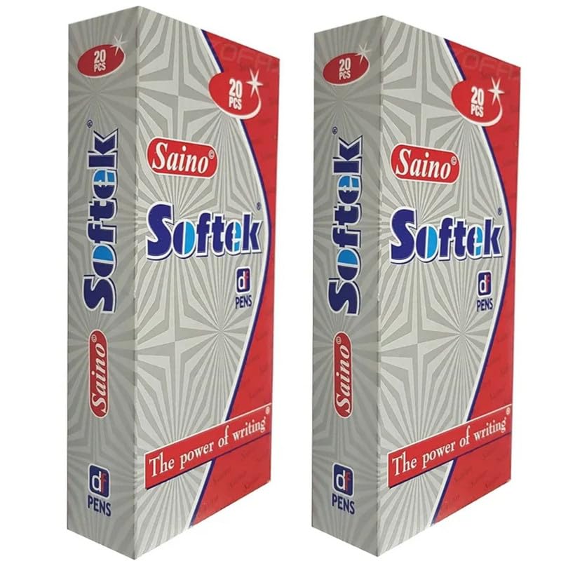 Sofetx blue ball pen| soft and smooth in writing|PACK OF 40|-4