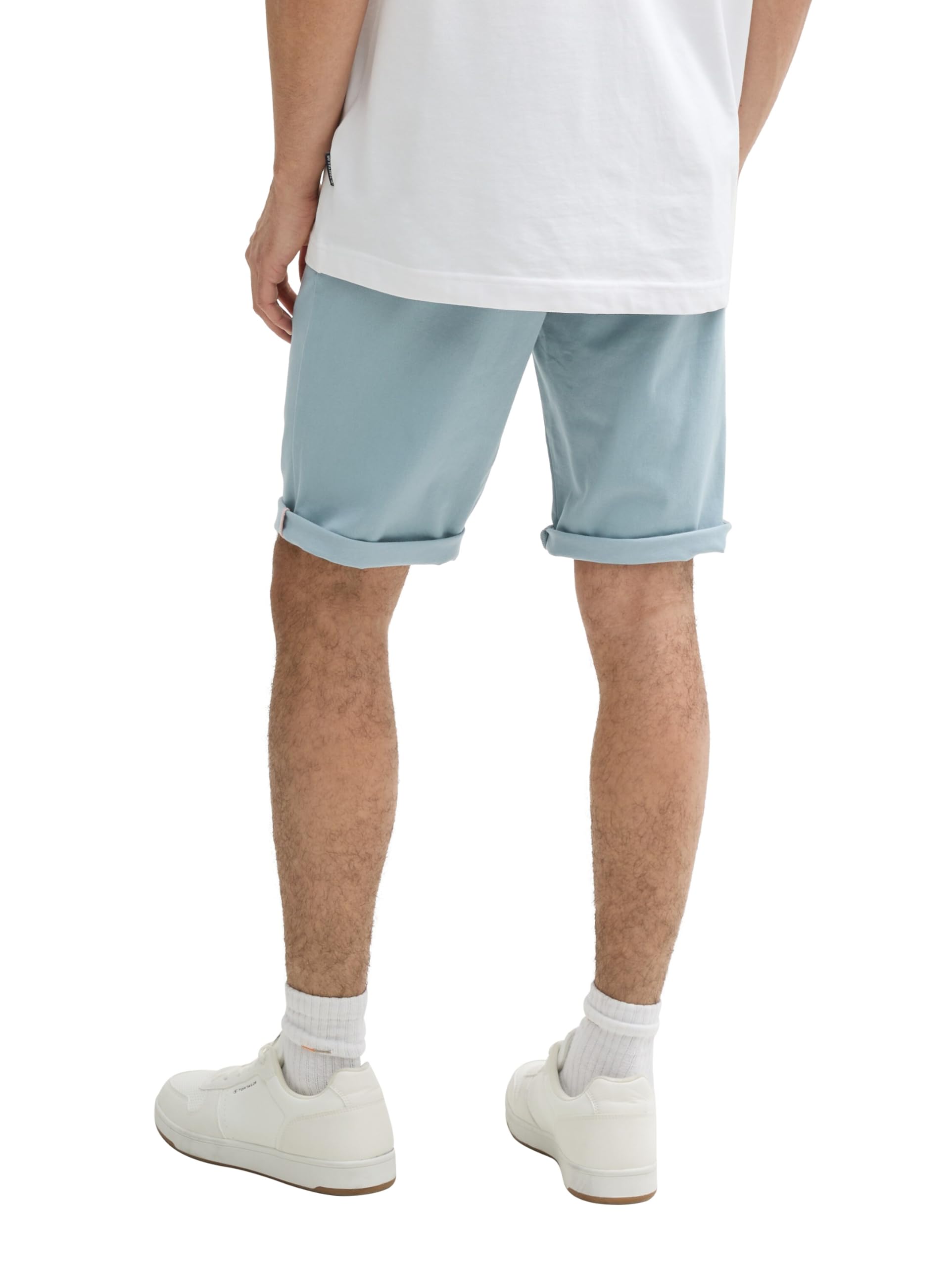 TOM TAILOR Slim Chino Shorts, Hazy Coral Rose, 33 – Ansicht 2