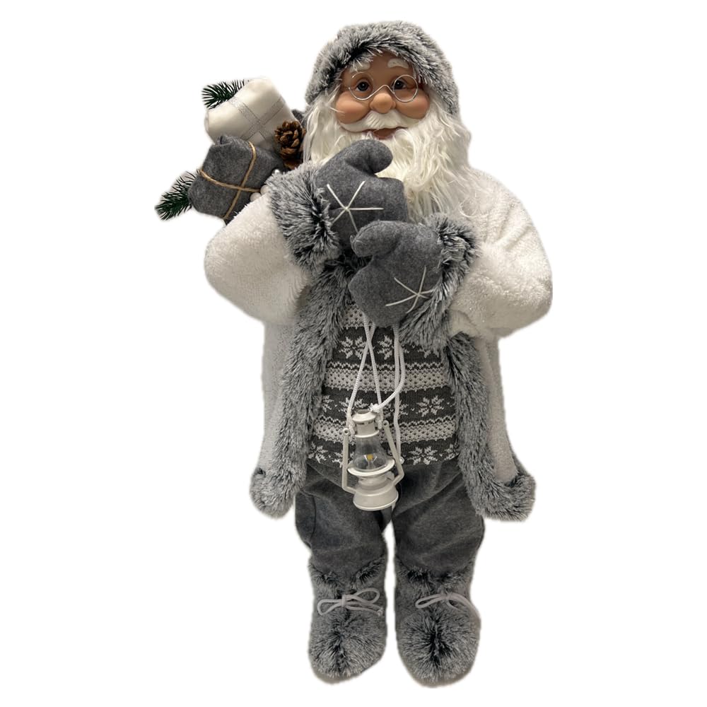 Imma 5810G Indoor Santa Claus 83 cm, White, Large 83 cm A