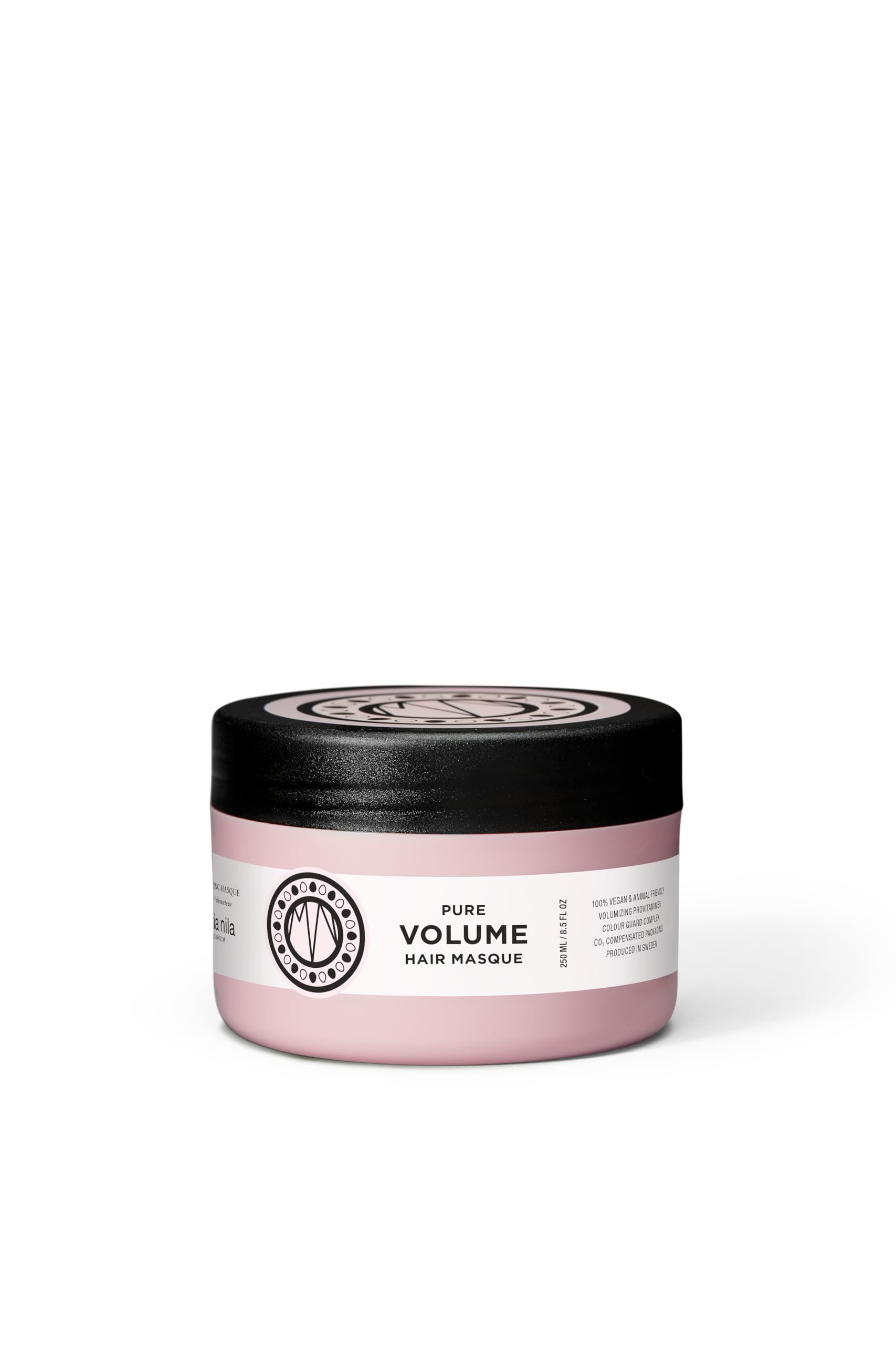 Pure Volume Masque 250 ml - for Thin Hair that Moisturizes, Nourishes and Leaves Hair Silky smooth. 100% Vegan. Sulfate-free and Paraben-free.