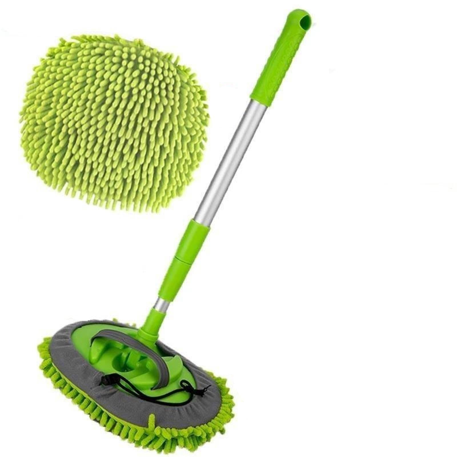 Mop for Lavare la Polvere for Auto in ciniglia 2 in 1