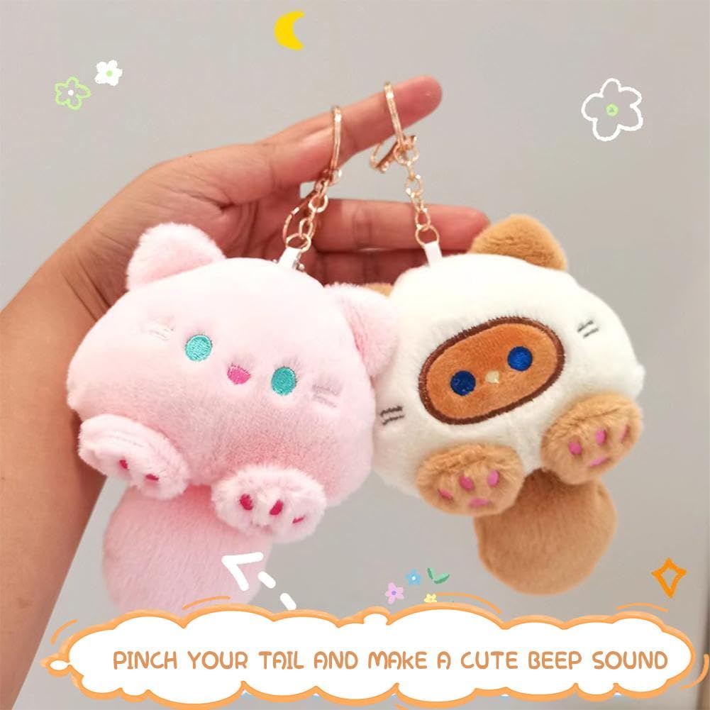 猫ちゃんキーホルダー＆ブローチ☆セリカミニコ様 Amazon.co.jp: キーホルダー猫、かわいい猫キーホルダー