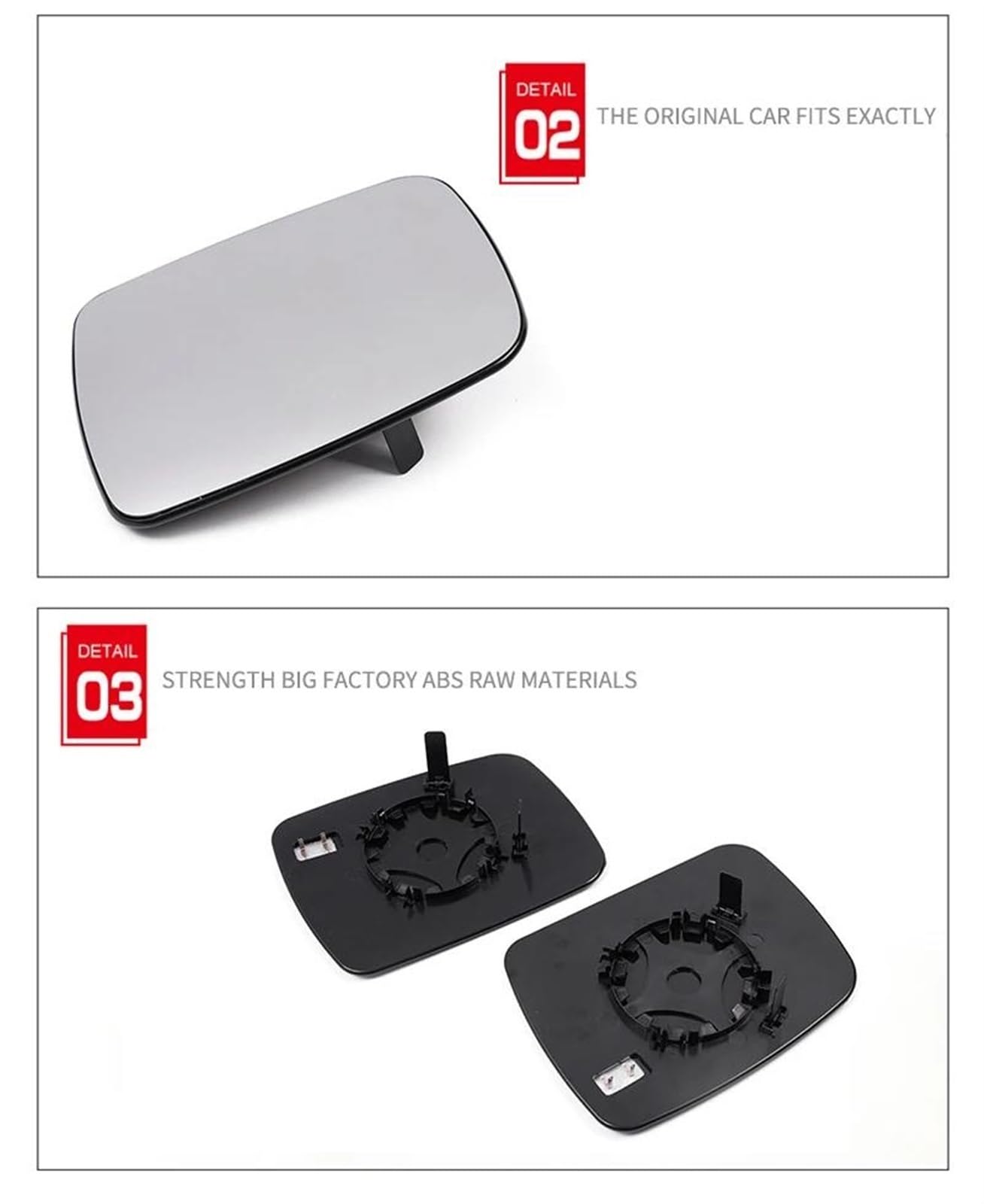 Cristal Retrovisor Calefactable para Land para Rover para Discovery 2010 2011 2012 2013 Lr013775 / Lr013774 Cristal Espejo Retrovisor Calefactable Coche Espejos Exteriores(Izquierda)