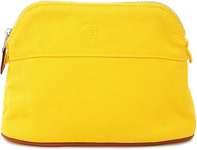 Amazon エルメス エルメス ポーチ Hm11 Hermes ソルド コスメポーチ ボリード ミニ コットン100 ソレイユ 化粧ポーチ 並行輸入品 ポーチ