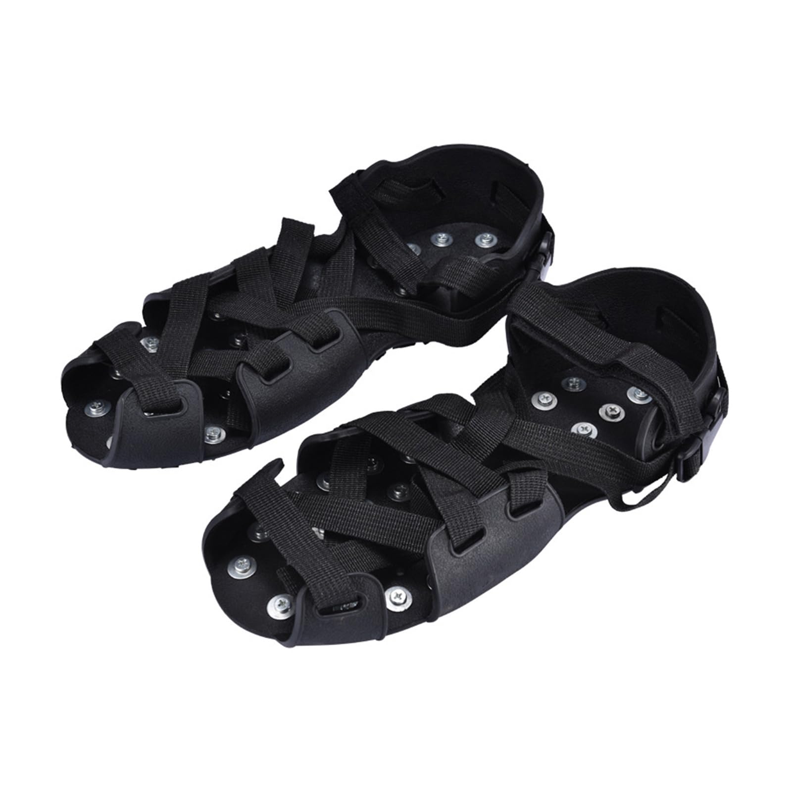 Ljmyy Winter Ice Snow Grips Traction Cleats Nonslip Spikes Ice Grips Anti Fall For Hiking And Walking Enduring