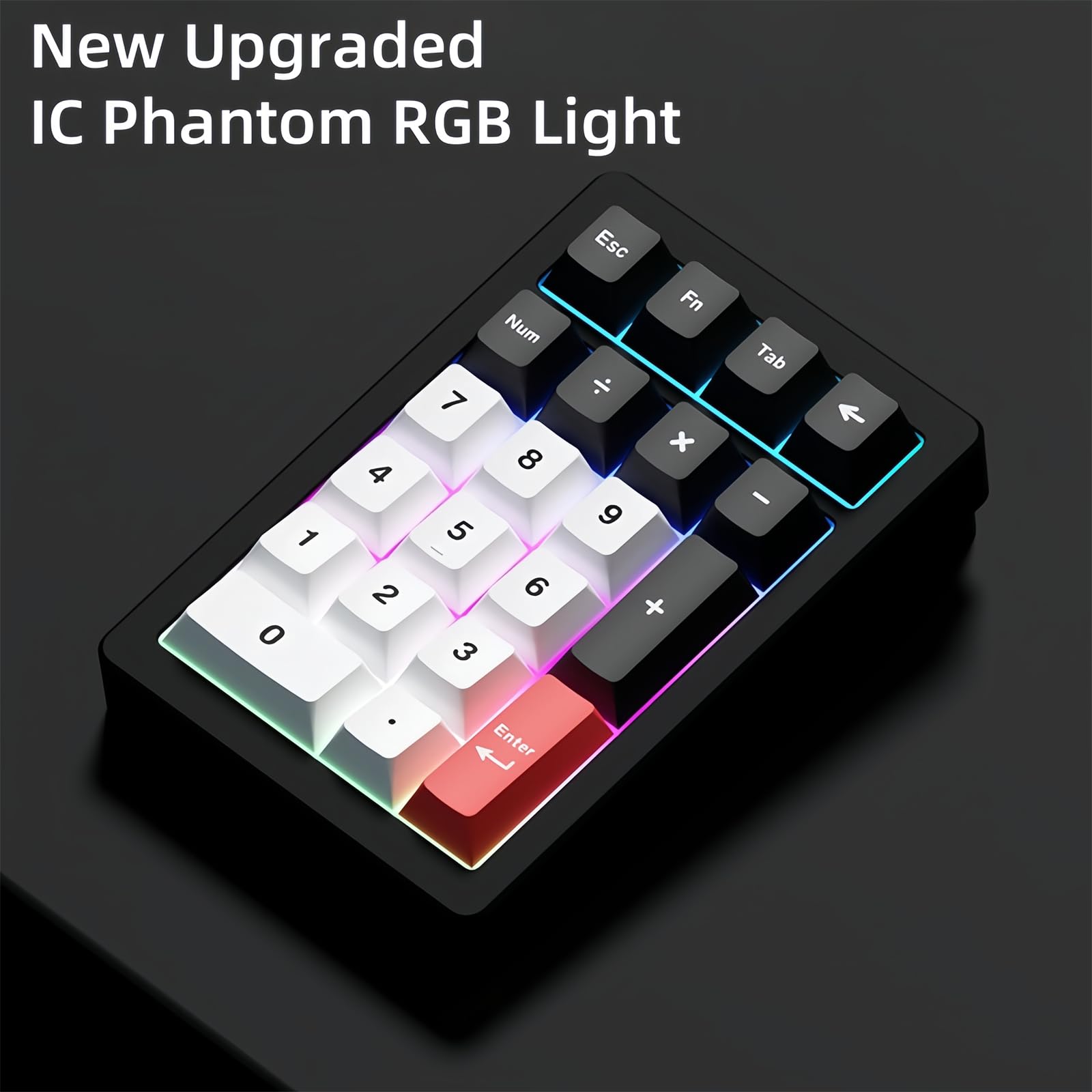 Amazon.com: FKZ PANDA20 Mechanical Number Pad,Aluminum CNC VIA/QMK