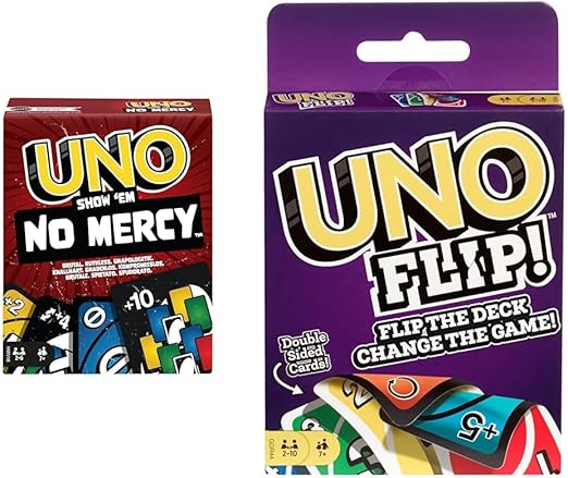 Jeu De Cartes Phase 10 Flip - Version Double Face, 2 à 6 Joueurs, Avec Cartes Spéciales FLIP
