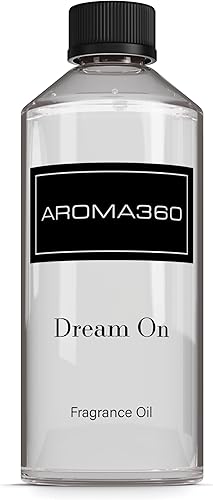Aroma360 - Mezcla de aceites aromáticos Dream On  Inspirado en hoteles para difusores de aceites esenciales de lujo  Aceite difusor de aroma de