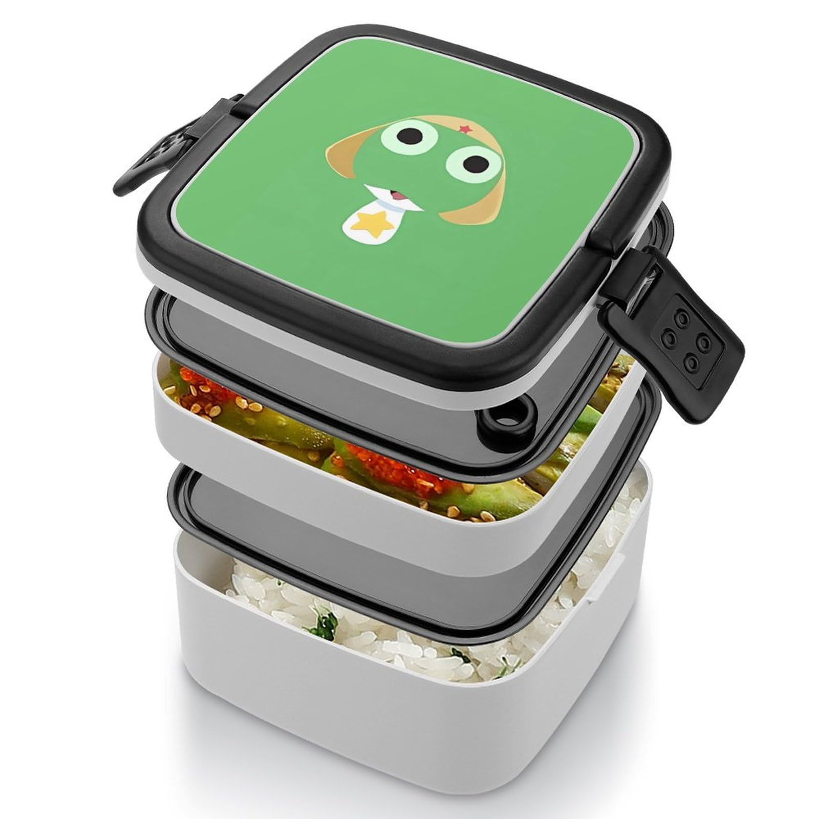 Amazon | ケロロ軍曹ダブルレイヤー 弁当箱 シンプル ランチボックス