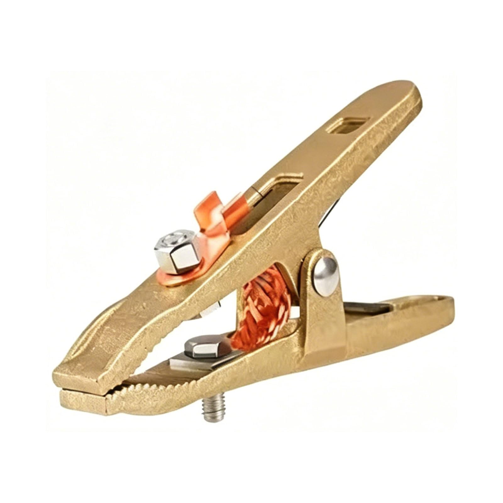 Kaeltsyn 300A Professional A Shape Ground Welding Earth Clamp With Enhanced Grip Electrode Holder For Machines Multipurpose Ground